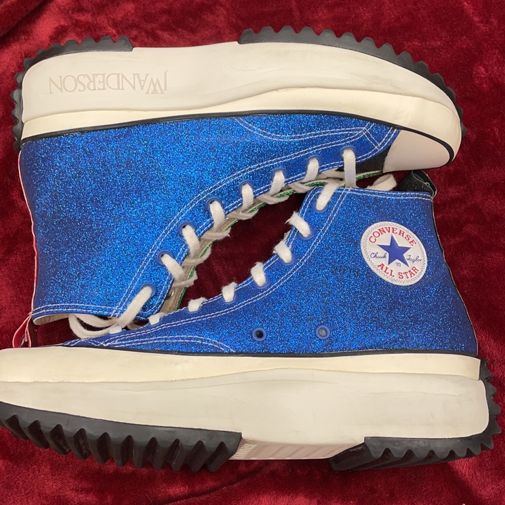 CONVERSE X JW ANDERSON RUN STAR HIKE PLATFORM GLITTER MULTICOLORED - Picture 3 of 16
